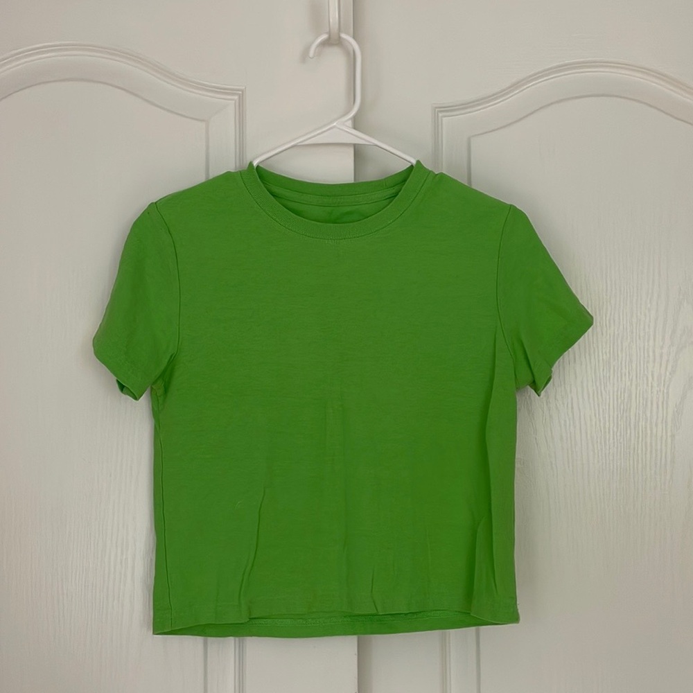 Neon green tshirt